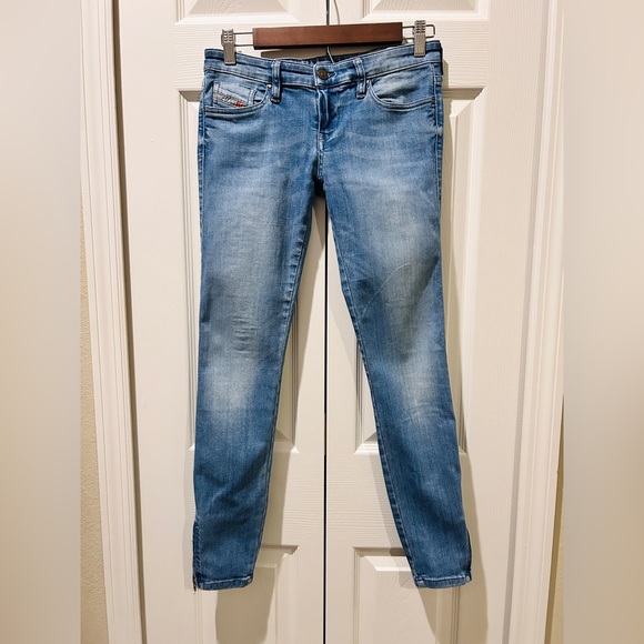 ✨ Diesel Zip-Ankle Skinny Jeans | Size 28 - Picture 4 of 10